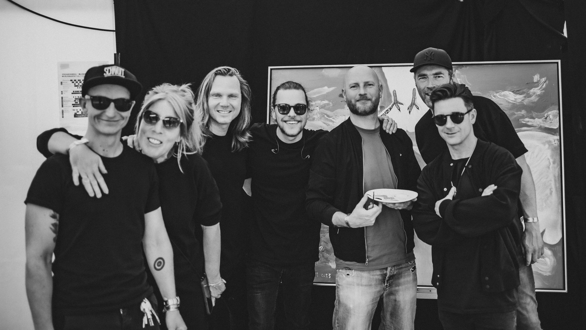 4 Doves – Team-Artwork by Dennie Boxem Bevrijdingsfestival BFO 5 mei – contribution by KOORBAZEN @Erik Franssen 2023-2